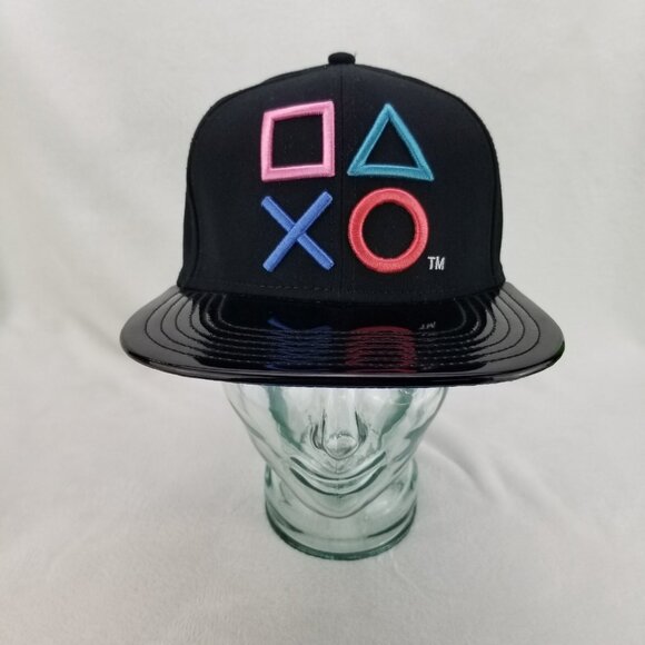 PlayStation Other - ✅Sony PlayStation 3D Embroidered Controller Button Snapback Hat Bioworld OSFA